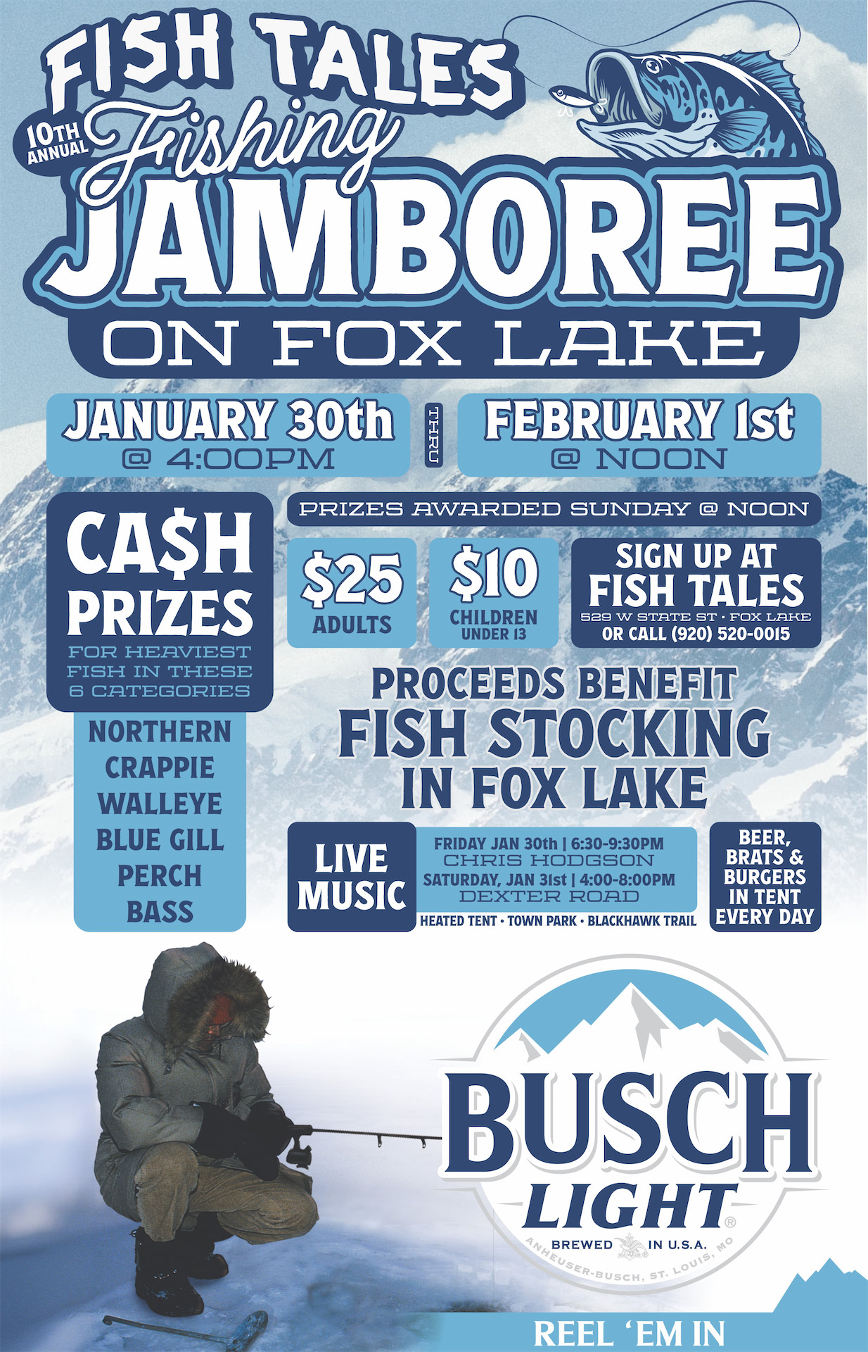 Fox Lake Fishing Jamboree - Click to enlarge